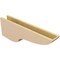 Ekena Millwork 5"W x 30"D x 10"H Thin Greensboro Rough Cedar Woodgrain TimberThane Corbel, Primed Tan CORUR05X30X10GRNRCPR - alternate 2